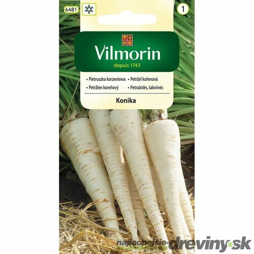 Vilmorin CLASSIC Petržlen koreňový KONIKA stredne skorý 5 g